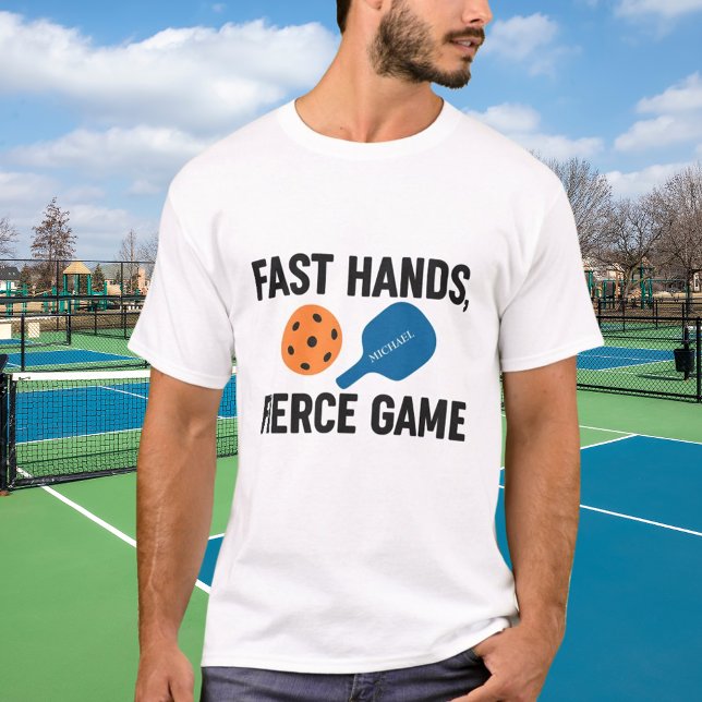 Pickleball player quote name T-Shirt (Creator Uploaded)
