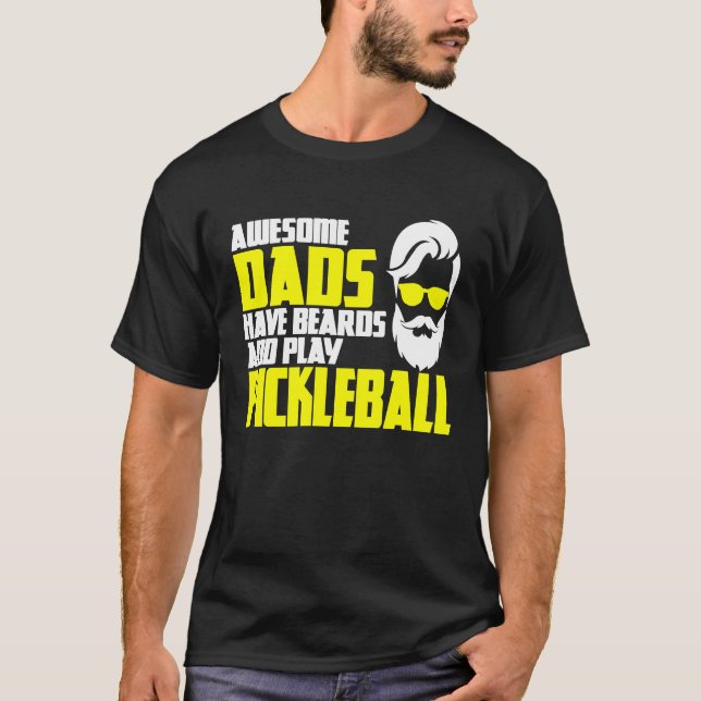 Pickleball Player Saying Outfit Father's Day Pickl T-Shirt (Front)