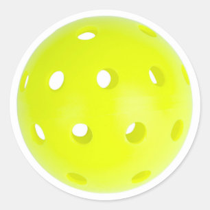 Pickleball Player Sticker Envelope Seal Tag