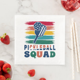 Pickleball Players Gift Idea Napkin