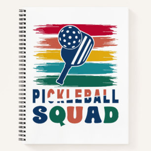 Pickleball Players Gift Idea Notebook