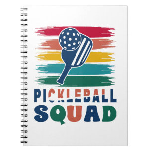 Pickleball Players Gift Idea Notebook
