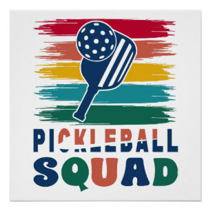 Pickleball Players Gift Idea Poster