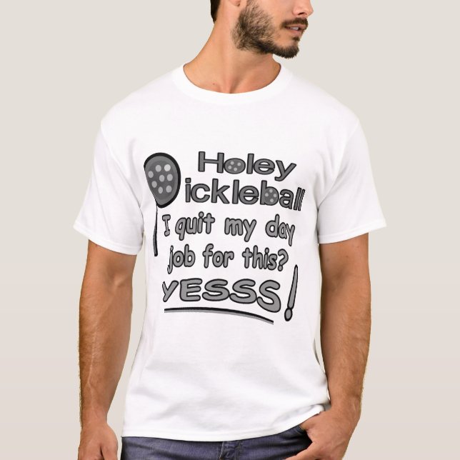 pickleball players' t-shirt (Front)