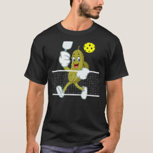 PICKLEBALL Playing Pickleball BIG DILL Team Pickle T-Shirt
