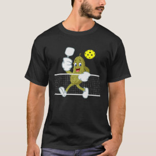 PICKLEBALL Playing Pickleball BIG DILL Team Pickle T-Shirt