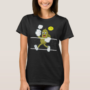 PICKLEBALL Playing Pickleball BIG DILL Team Pickle T-Shirt