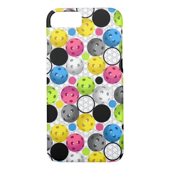 Pickleball Print Case-Mate iPhone Case (Back)