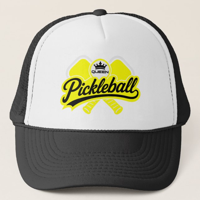 Pickleball Queen Champion Trucker Hat (Front)