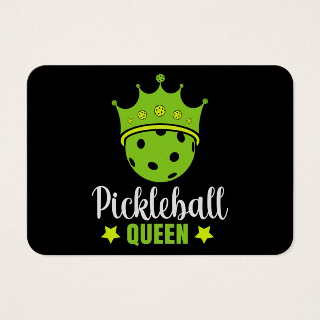 Pickleball Queen Funny Pickle Ball Queen  (Front)