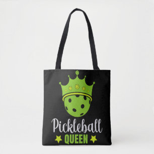 Pickleball Queen Funny Pickle Ball Queen  Tote Bag