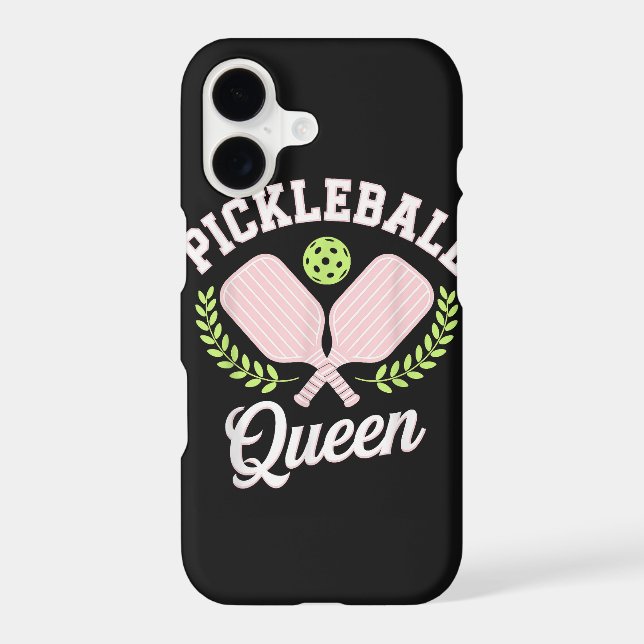 Pickleball Queen Funny Pickleball Player (Back)