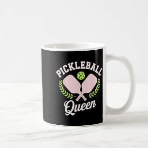 Pickleball queen funny pickleball player coffee mug