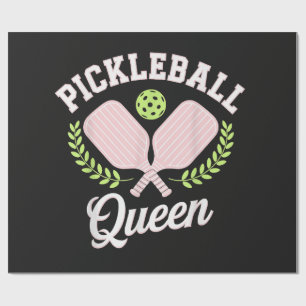 Pickleball Queen Funny Pickleball Player Wrapping Paper