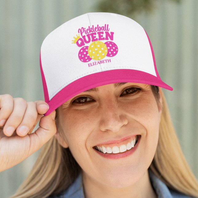Pickleball Queen, Gift for Pickleball Lover Trucker Hat (Creator Uploaded)