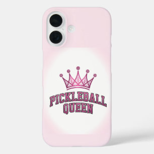 Pickleball Queen Postcard iPhone 16 Case