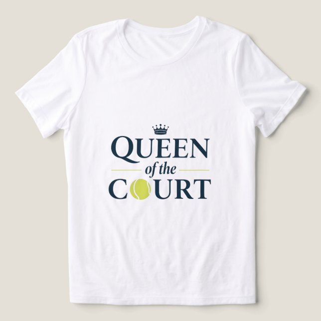 Pickleball Queen Shirt 👑🏓 | Cute Pickleball Tee  (Design Front)