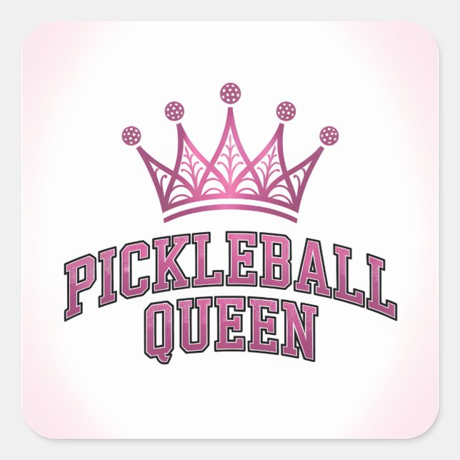 Pickleball Queen Sticker (Front)