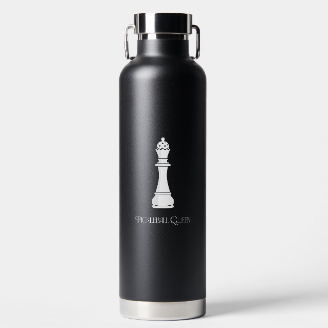 Pickleball Queen Water Bottle (Front)
