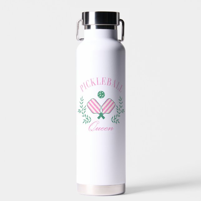 Pickleball Queen Water Bottle (Front)