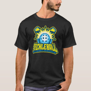 Pickleball Quote Pickle Ball Love for Men & Women T-Shirt
