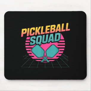Pickleball retired dink grandpa funny sport gift mouse pad
