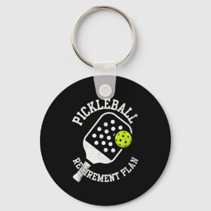 Pickleball retirement plan  key ring