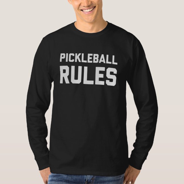 Pickleball Rules T-Shirt (Front)