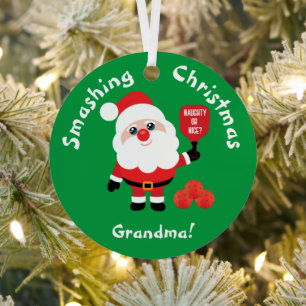 Pickleball🎅 Santa Star Metal Tree Decoration