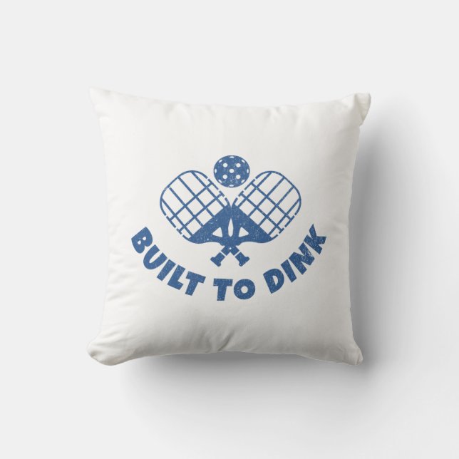 Pickleball Saying Funny Cushion (Front)