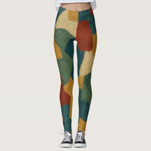 Pickleball Serge Poliakoff Style Pattern Leggings