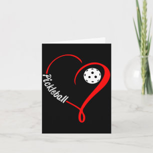 Pickleball shirts ladies valentine's day picklebal card