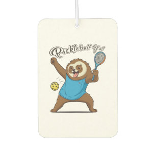 Pickleball Sloth T- Pickleball Y'all Car Air Freshener
