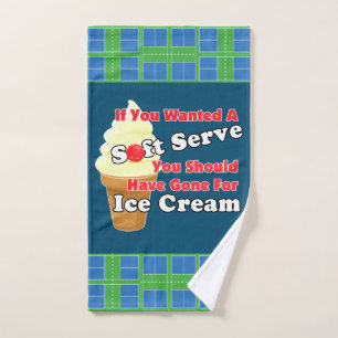 Pickleball Soft Serve? Go for Ice Cream Instead Hand Towel