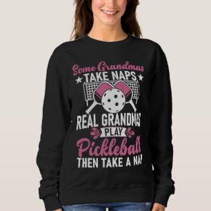 Pickleball Sport Saying Grandma Rentner Women's Pi Sweatshirt