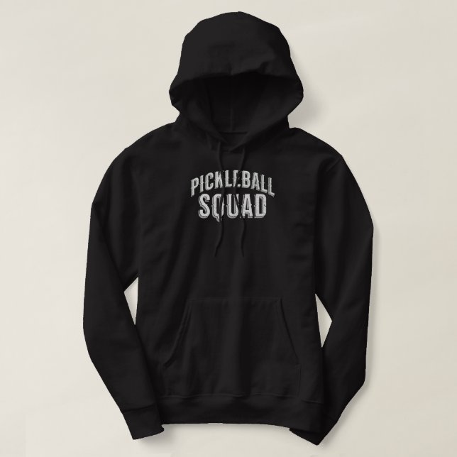 Pickleball Squad Team Tournament Hoodie (Design Front)