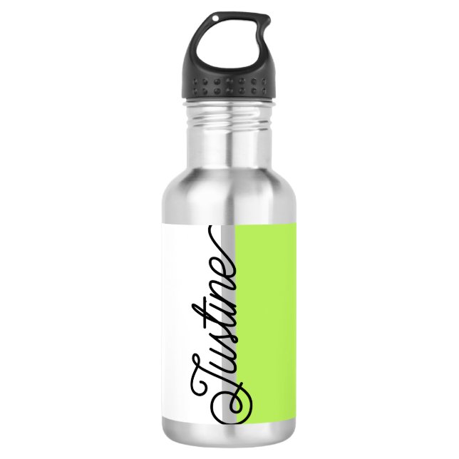 Pickleball Stainless Steel Water Bottle (Front)