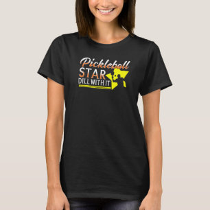 Pickleball Star  Cute Pickleball Man Woman T-Shirt
