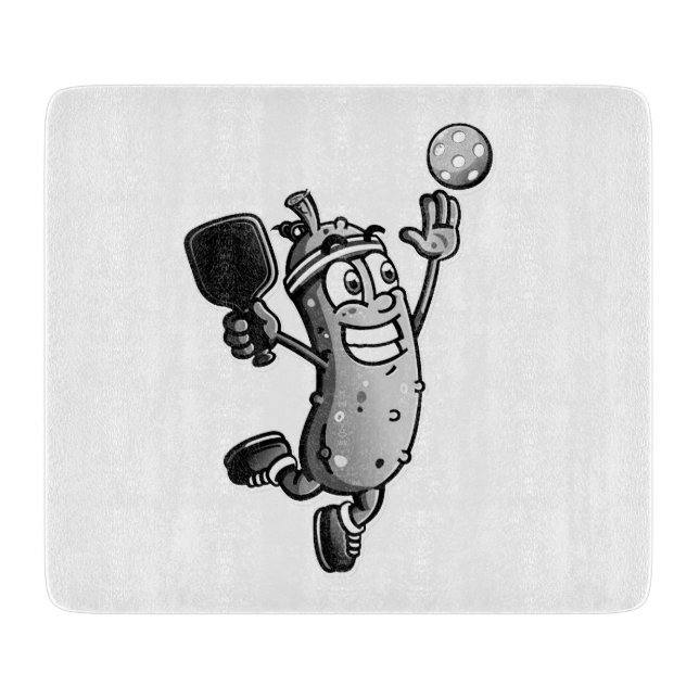Pickleball Star Cutting Board (Front)