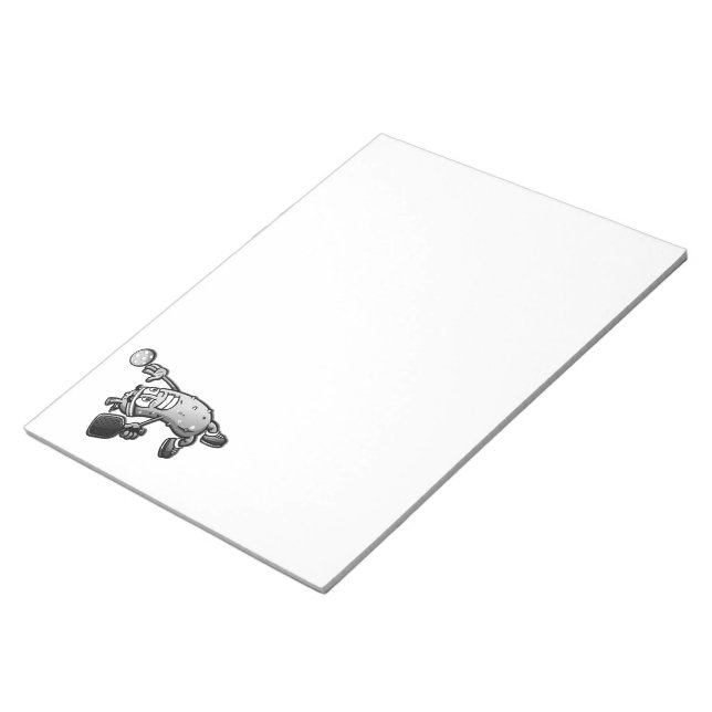Pickleball Star Notepad (Angled)