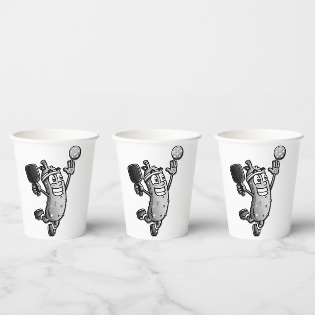 Pickleball Star Paper Cups (Multi)