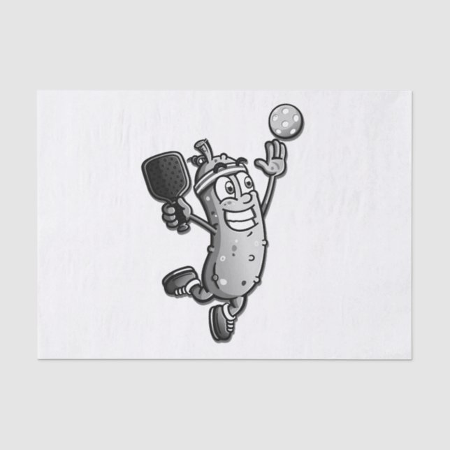 Pickleball Star Tissue Paper (Front)