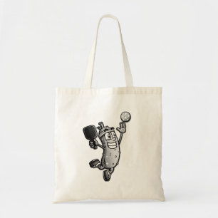 Pickleball Star Tote Bag