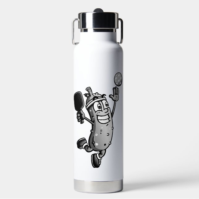 Pickleball Star Water Bottle (Front)