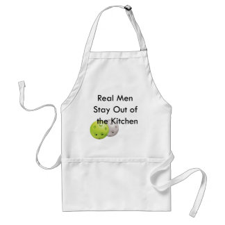 Pickleball -- stay out of the kitchen! standard apron