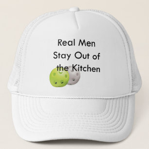 Pickleball -- stay out of the kitchen trucker hat