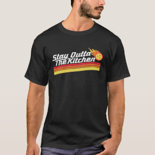 Pickleball Stay Outta The Kitchen  Team Pickle Ret T-Shirt