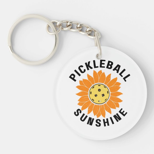 Pickleball sunshine key ring (Front)
