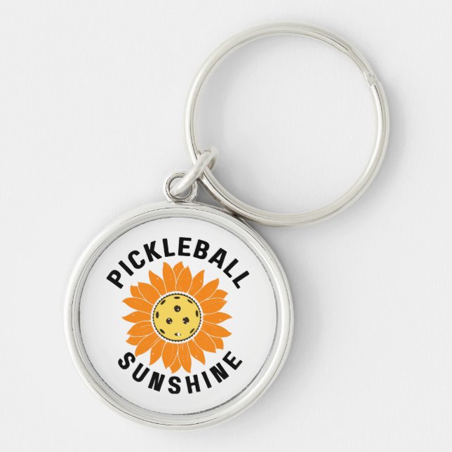 Pickleball sunshine key ring (Front)