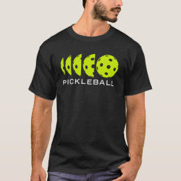 Pickleball T-shirt: Pickleball Dimensions T-Shirt
